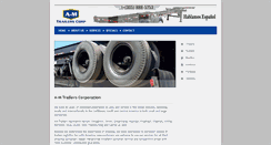 Desktop Screenshot of amtrailerscorp.com